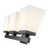 Z-Lite Astor 3 Light Vanity, Matte Black & Etched Opal 1937-3V-MB